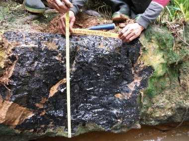 Preparasi Outcrop lapangan PT MME